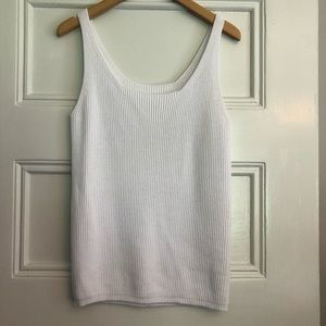 Max Mara White Knit top